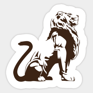 Lion Sticker